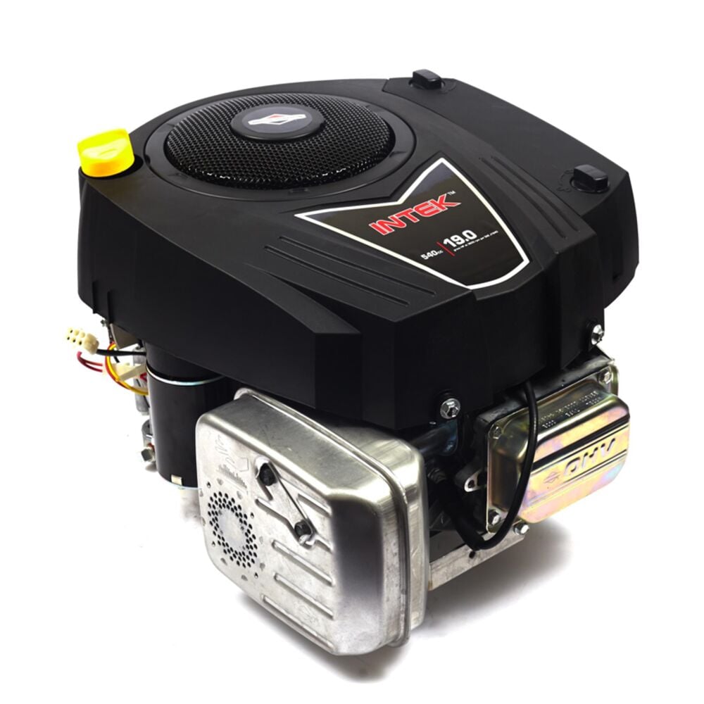 image of Intek, Vertical, 19.0 GHP, 540 1 x 3-5/32, Tapped 7/16-20, Keyway Electric Start, Exhaust