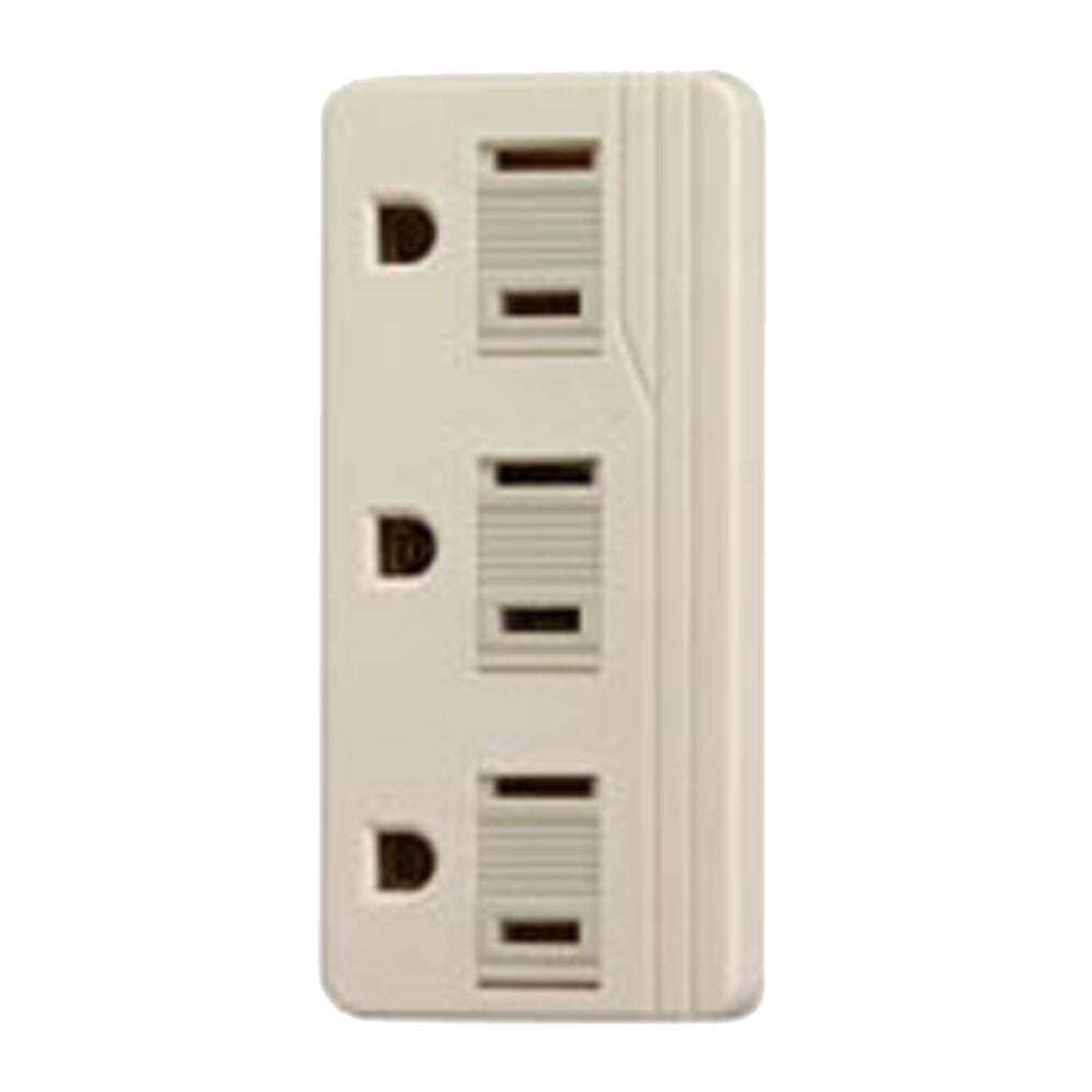 image of Current Tap, 3 Outlet, White
