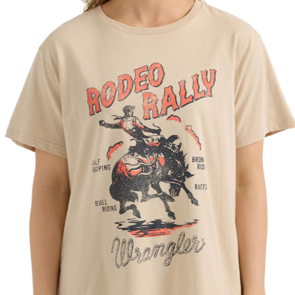 image of Women's Western Graphic Girlfriend Tee- Desert