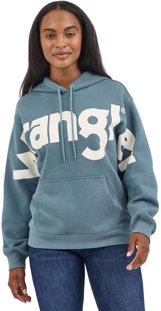 image of Women's Americana Logo Hoodie, Blue