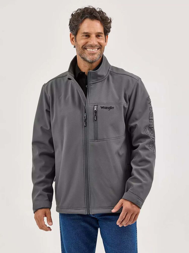 image of Men's Trail Jacket, Dark Shadow Gray