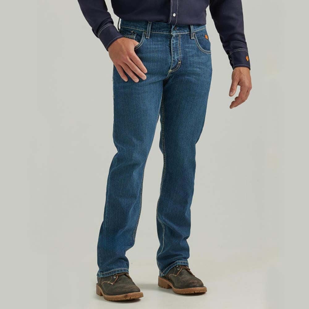 image of Men's FR Retro Slim Fit Boot Cut Jean, Midstone