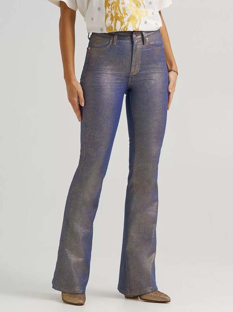 image of Women's Lainey Wilson Flare Jean, Glitter