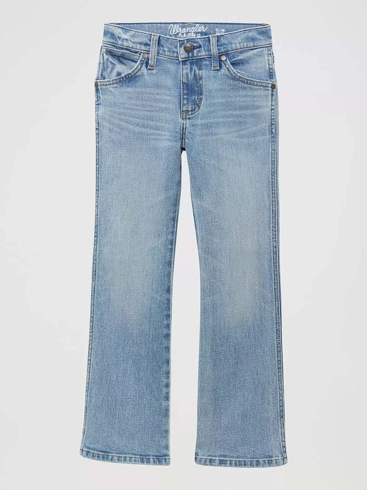image of Boy's Retro Slim Boot Cut Jean, Cloverdale