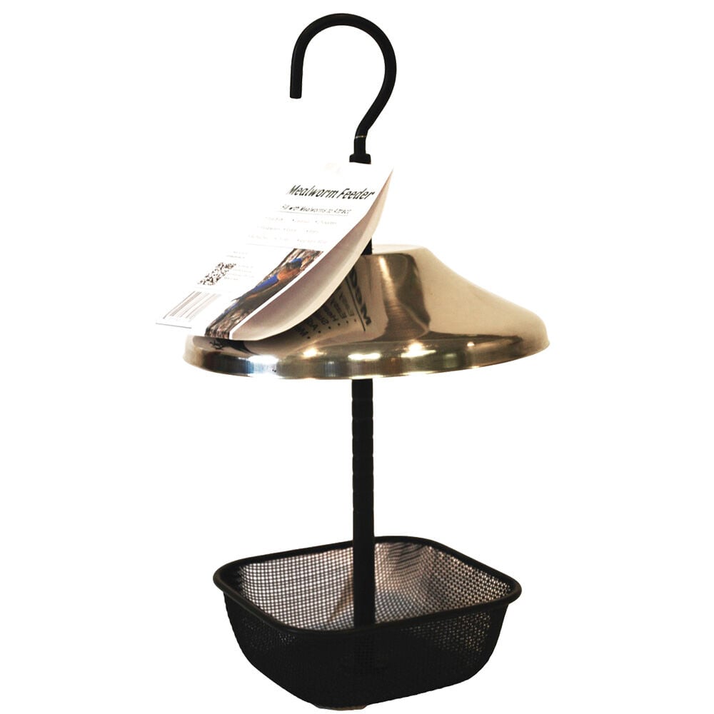 image of Mealworm Feeder with Stainless Steel Roof