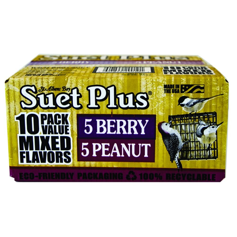 image of Mixed Flavor Suet Cakes, 10 Pack