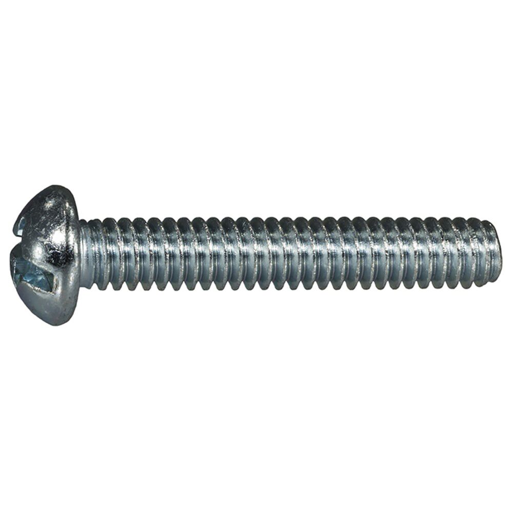 image of 1/4-20 x 1-1/2 Combo Round Machine Screws - 11968