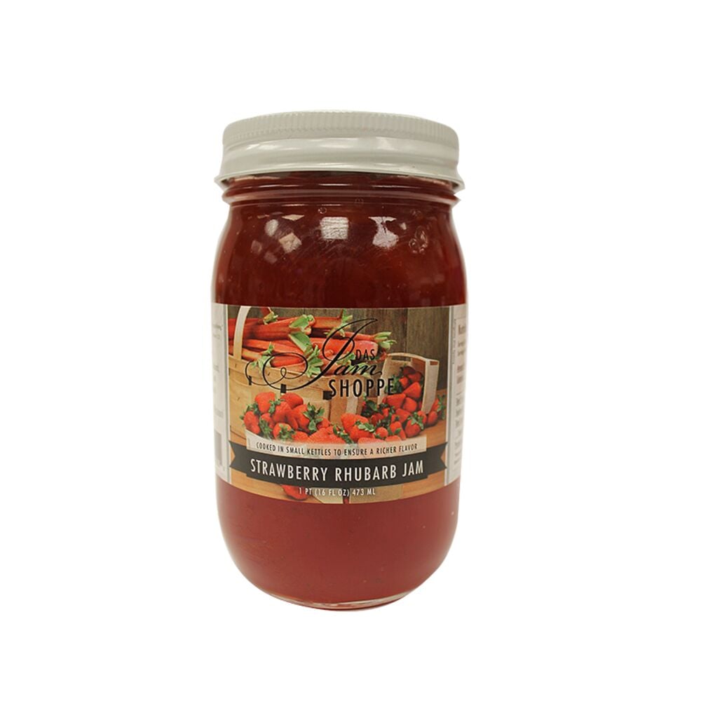image of Strawberry Rhubarb Jam, 1 pint