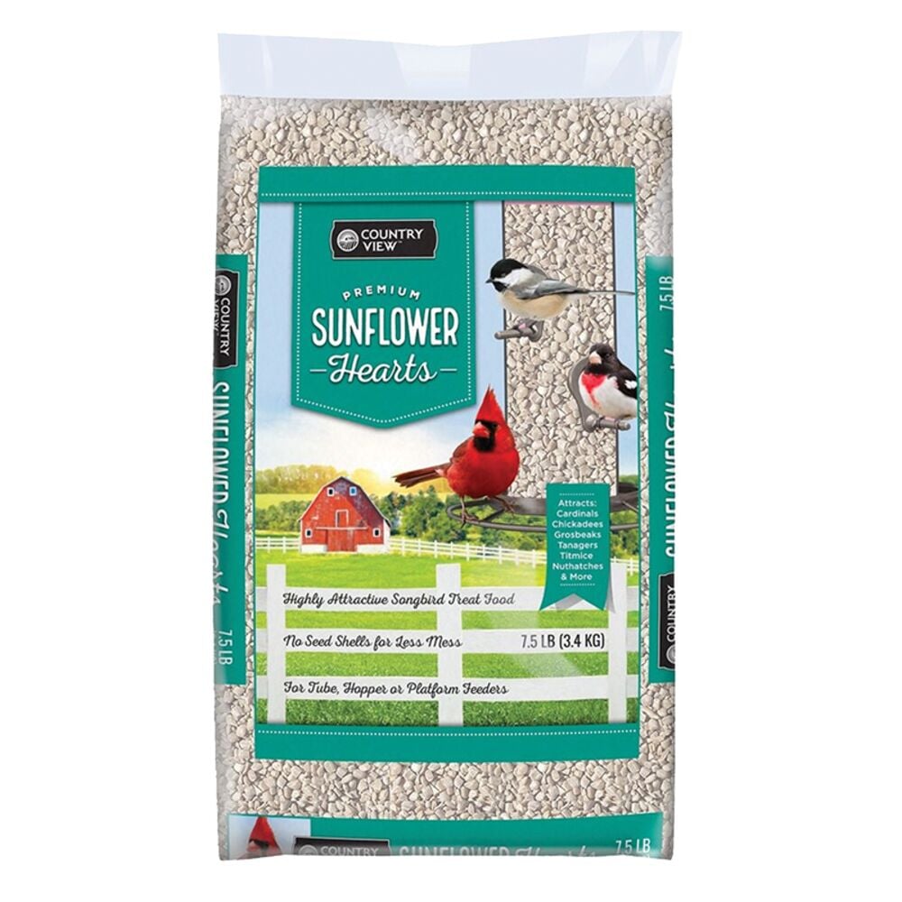 image of Sunflower Hearts, 7.5 lb.
