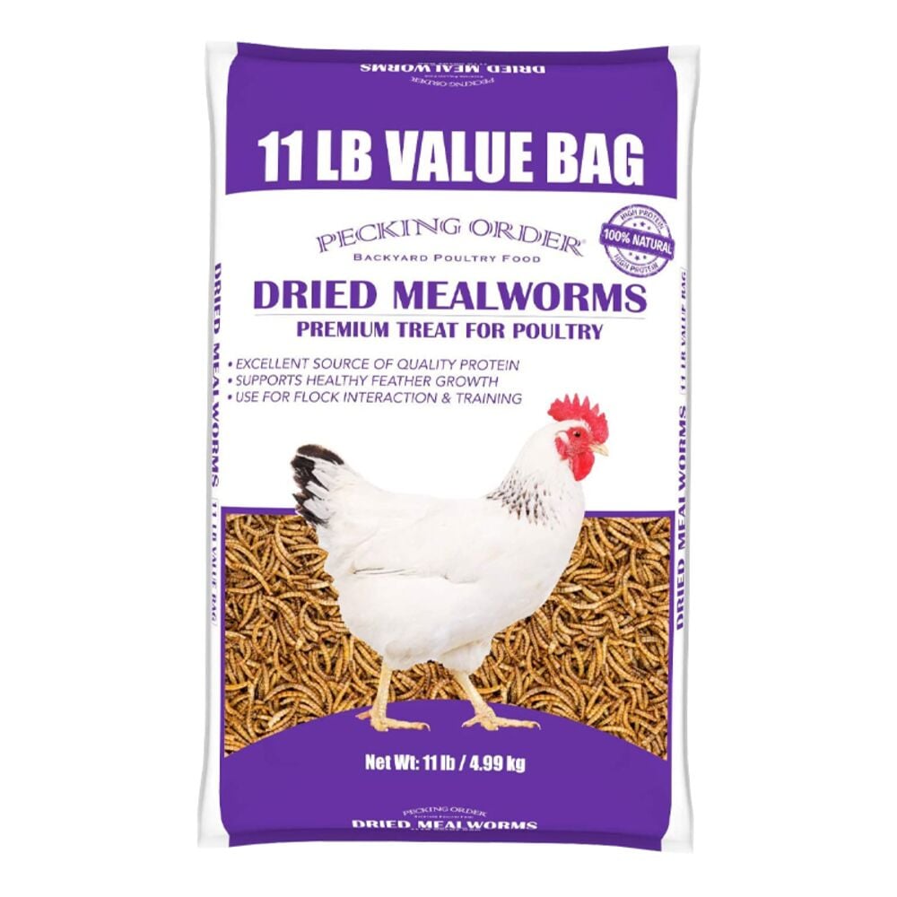image of Dried Mealworms, 11 lb