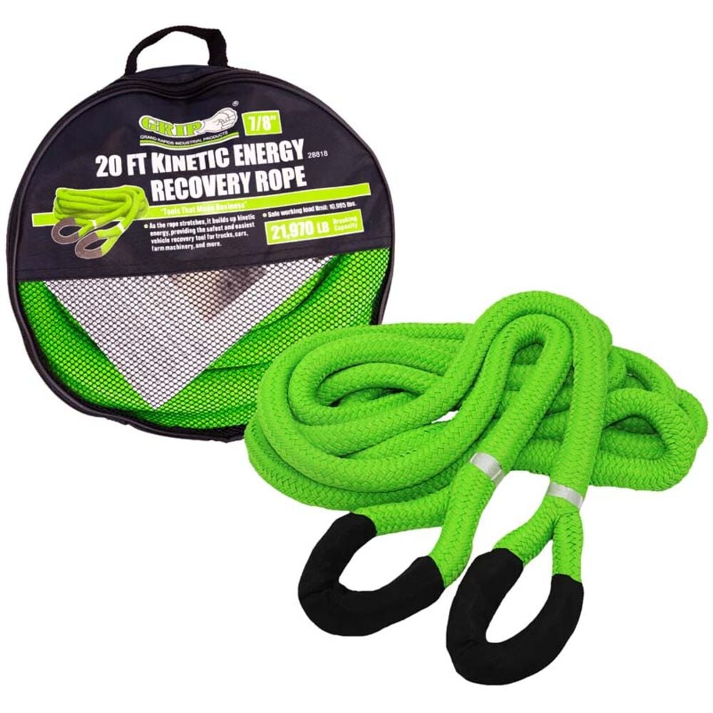 image of Kinetic Tow Rope, 7/8-in x 20-ft