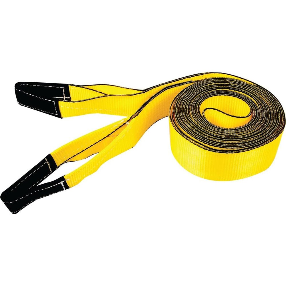 image of Recovery Tow Strap with Loops, 4 in x 30 ft