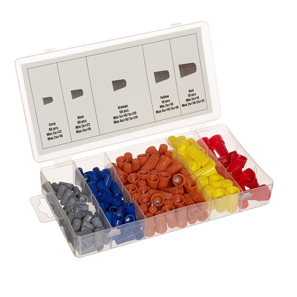 image of 158 Piece Wire Connector Assortment