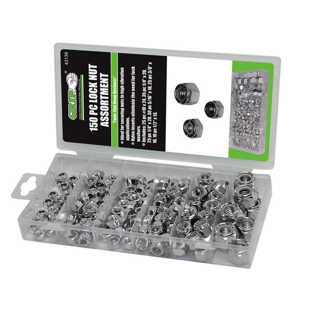image of 43139 150-Piece SAE Locknut Assortment