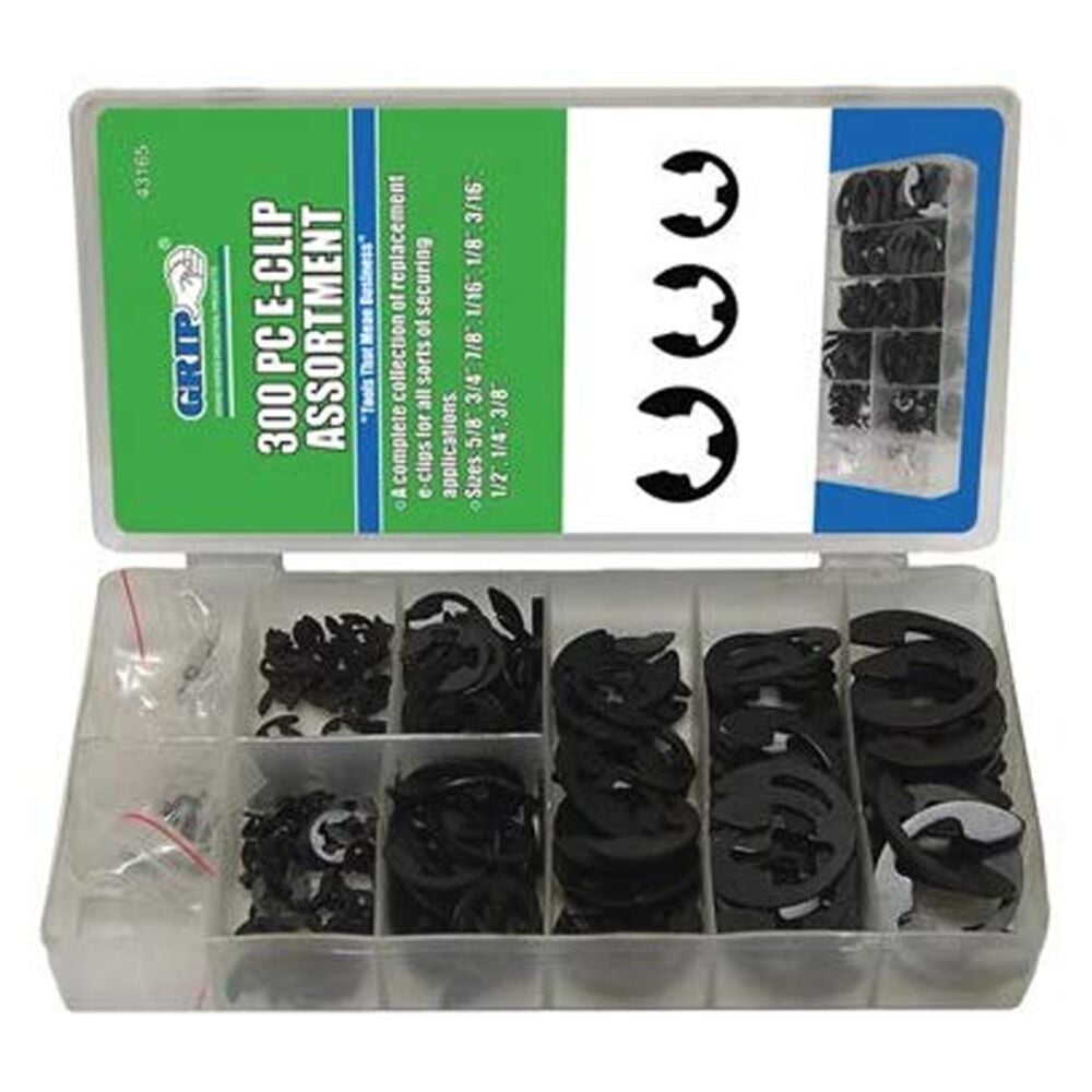 image of 300 Piece E-Clip Assortment