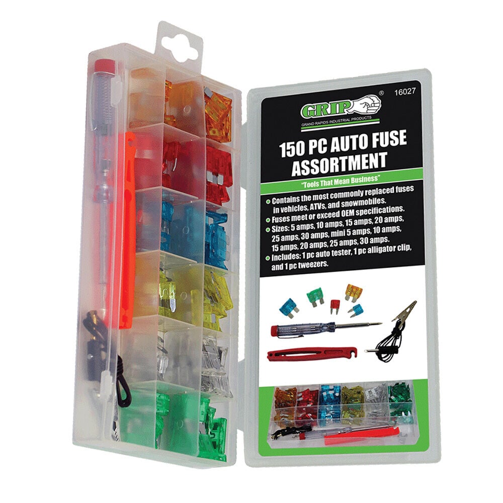 image of Auto Fuse Assortment, 150 pc