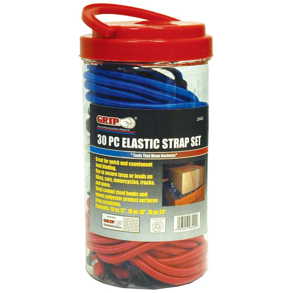 image of Bungee Cord Assortment, 30 piece