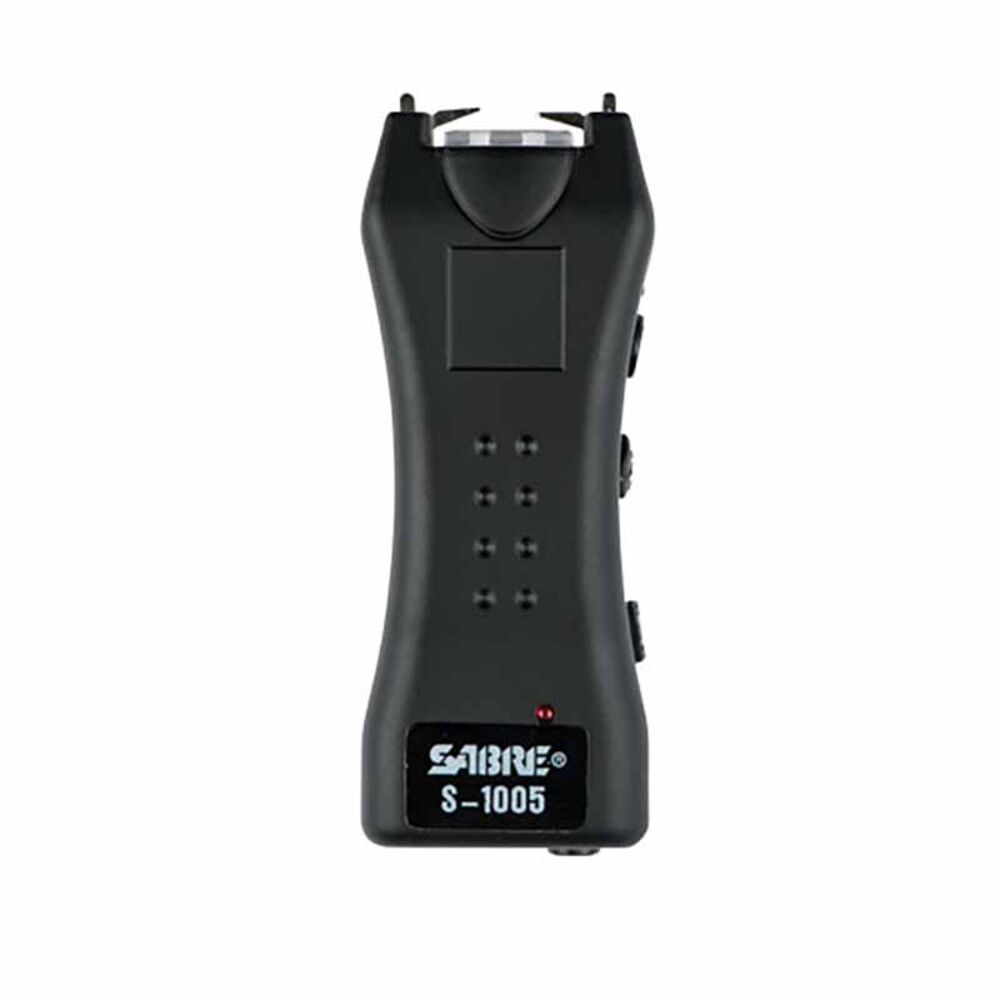 image of Dual Capacity Stun Gun with LED Flashlight, Color May Vary