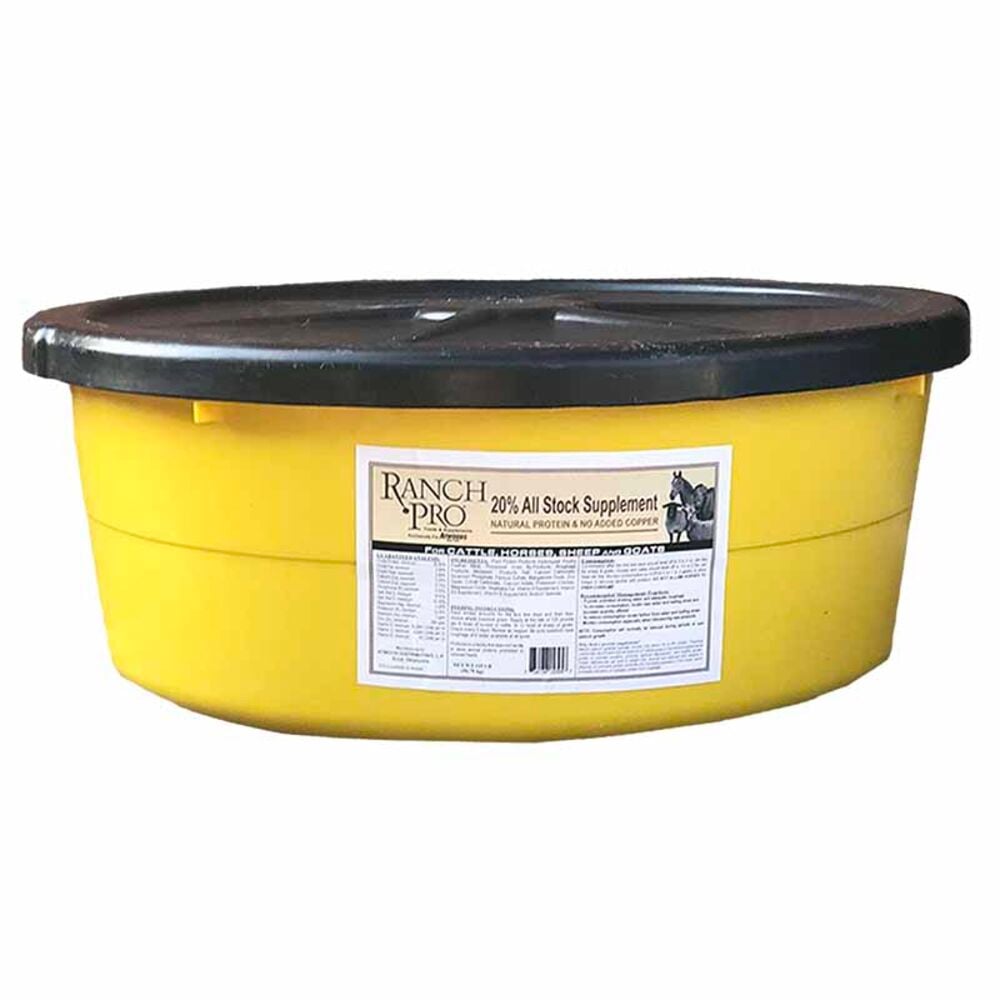 image of 20% All Stock Natural Protein Supplement with No Added Copper, 125 lb