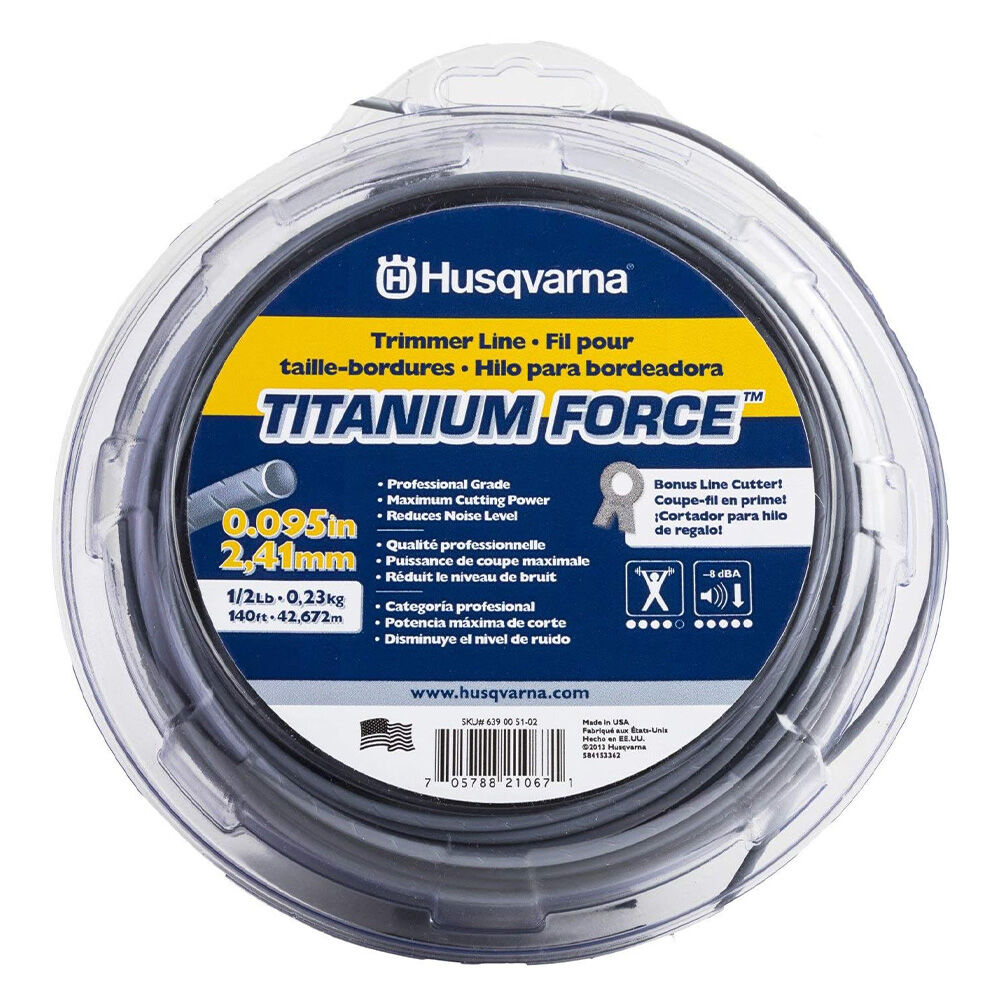 image of 0.095 in Titanium Force String Trimmer Line, 140 ft