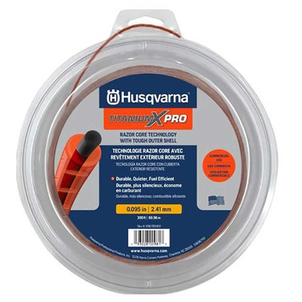 image of TitaniumX Pro Trimmer Line, 0.095-in x 200-ft