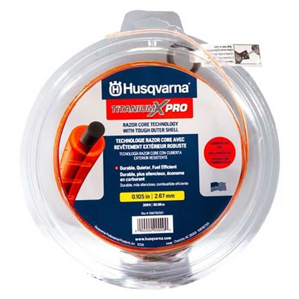 image of TitaniumX Pro Trimmer Line, 0.105-in x 200-ft