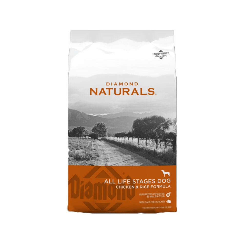 image of Chicken & Rice Dry Dog Food, 40 LB