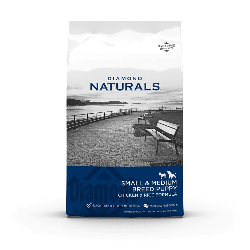 image of Small and Medium Breed Chicken and Rice Formula Puppy Food, 40 lb.