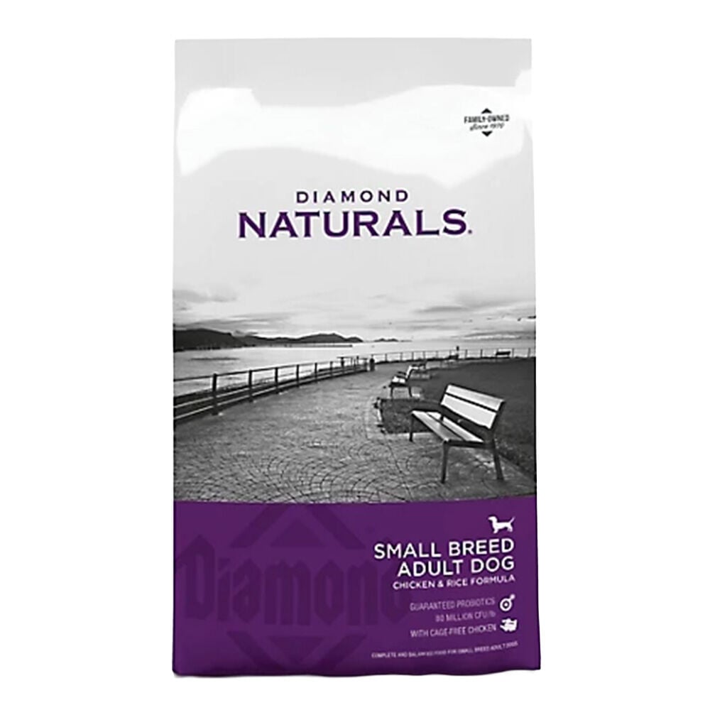 image of Naturals Small Breed Chicken and Rice Dry Dog Food, 6 lb