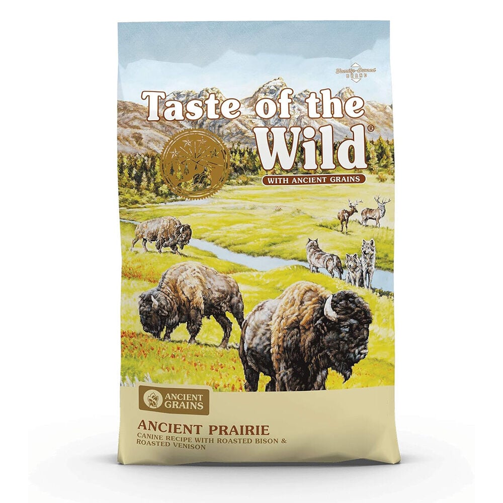 image of Taste of the Wild Dry Dog Food- Ancient Prairie, Roasted Bison and Venison, 5 lb