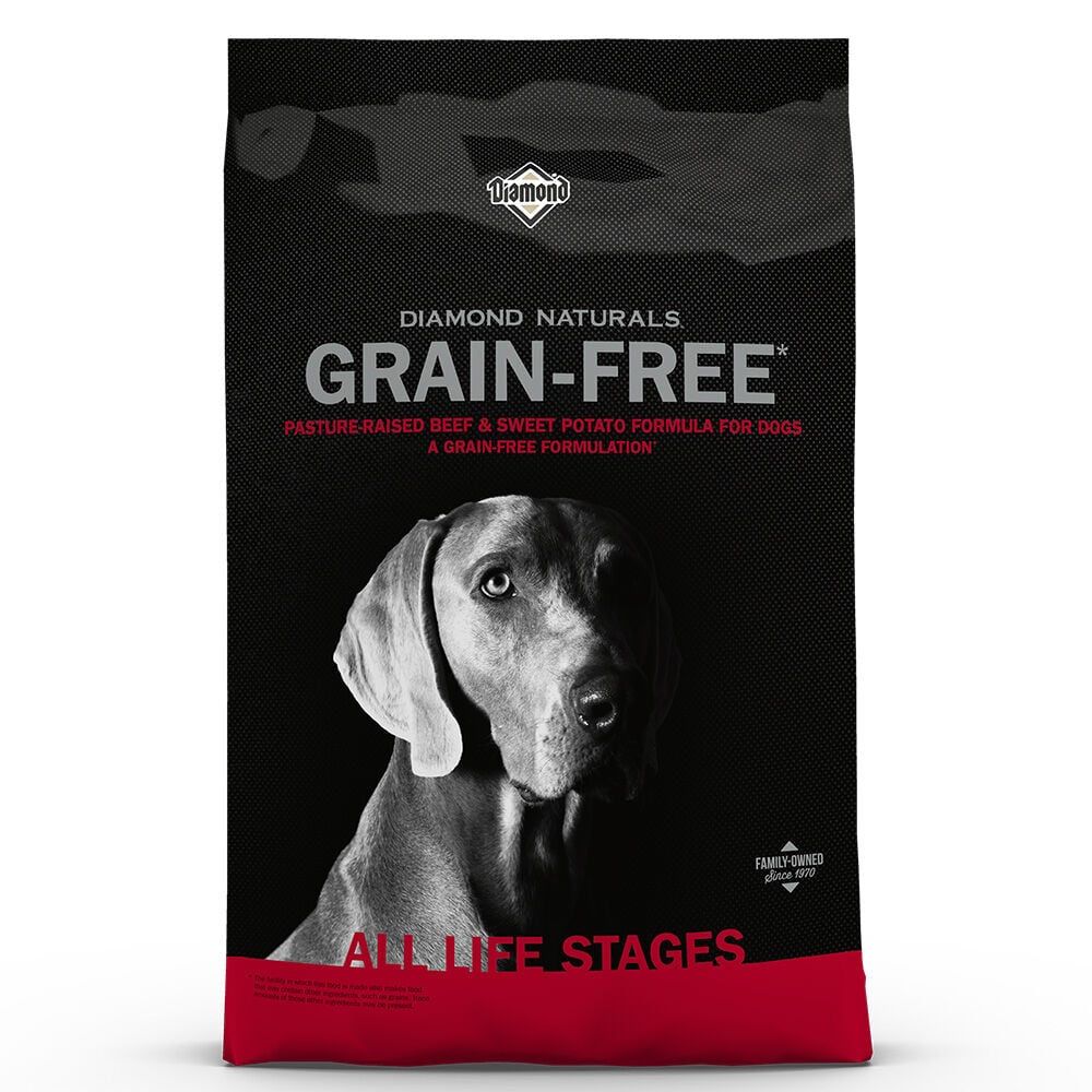 image of Grain-Free Beef & Sweet Potato Dry Dog Food, 28 LB