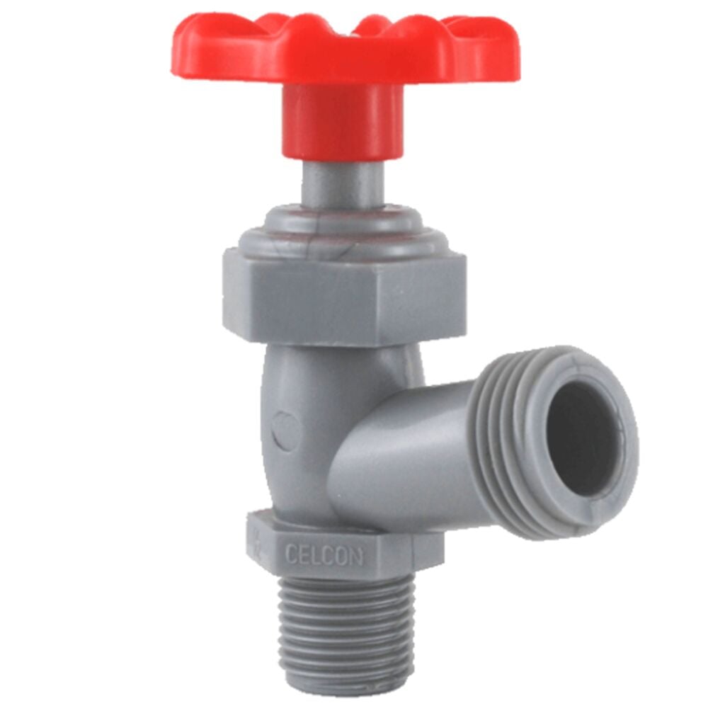 image of 1/2-Inch MIP Celcon Boiler Drain Valve