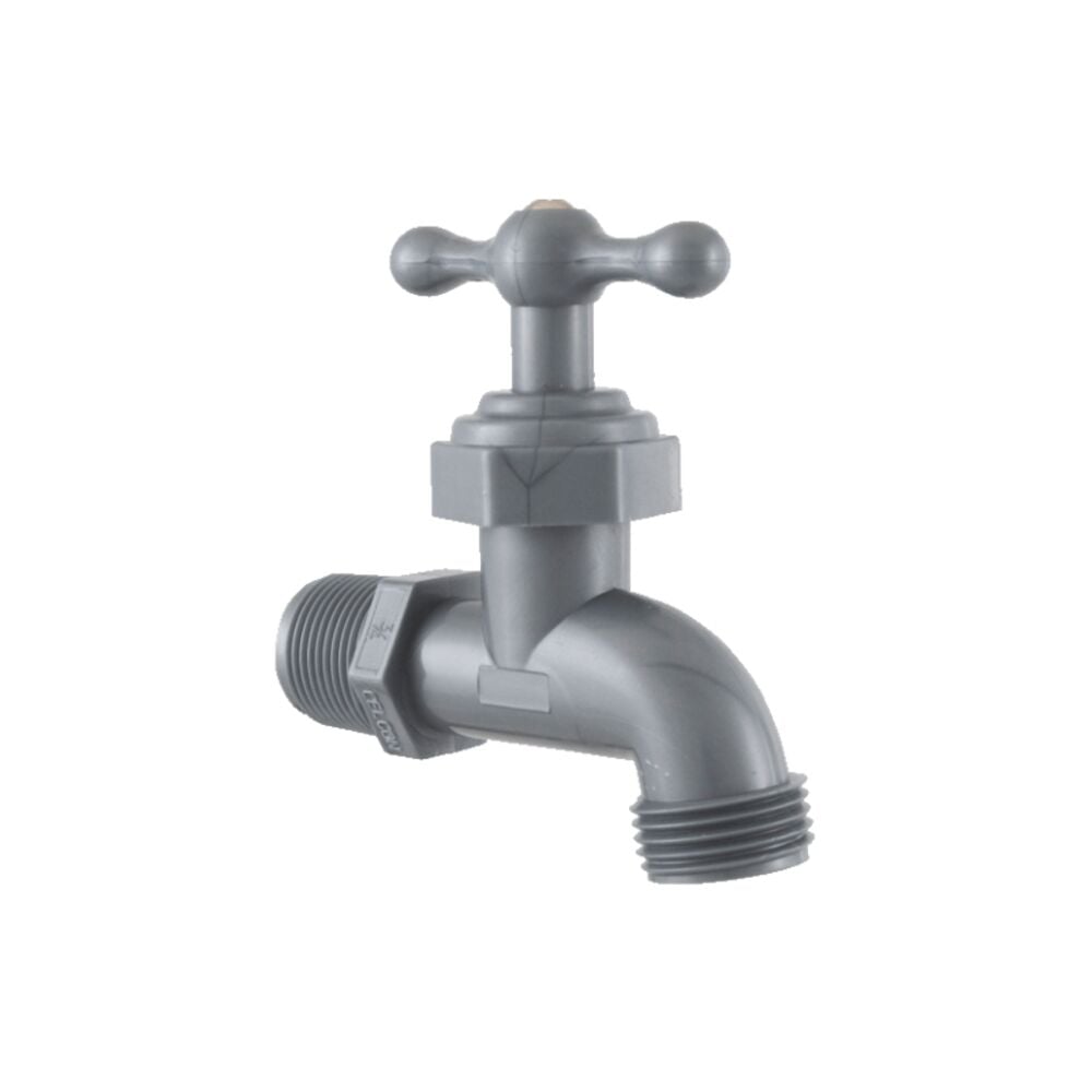 image of 025 7504 3/4-Inch M.I.P. Celcon Hose Bibb