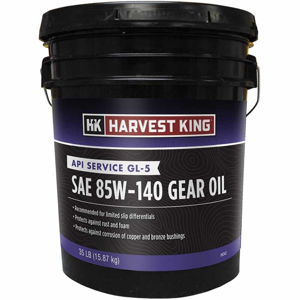 image of API Service GL-5 SAE 85W-140 Gear Oil, 35 lbs