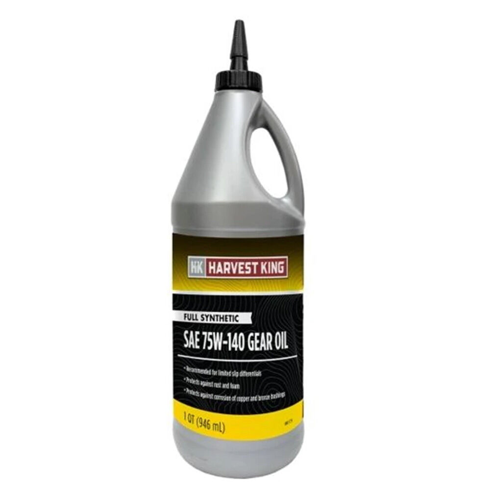 image of SAE 75W-140 Full Synthetic Gear Oil, 1 qt