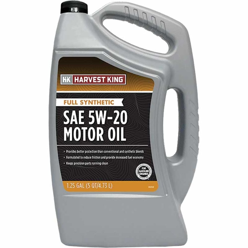 image of Full Synthetic SAE 5W20 Motor Oil, 5 qt