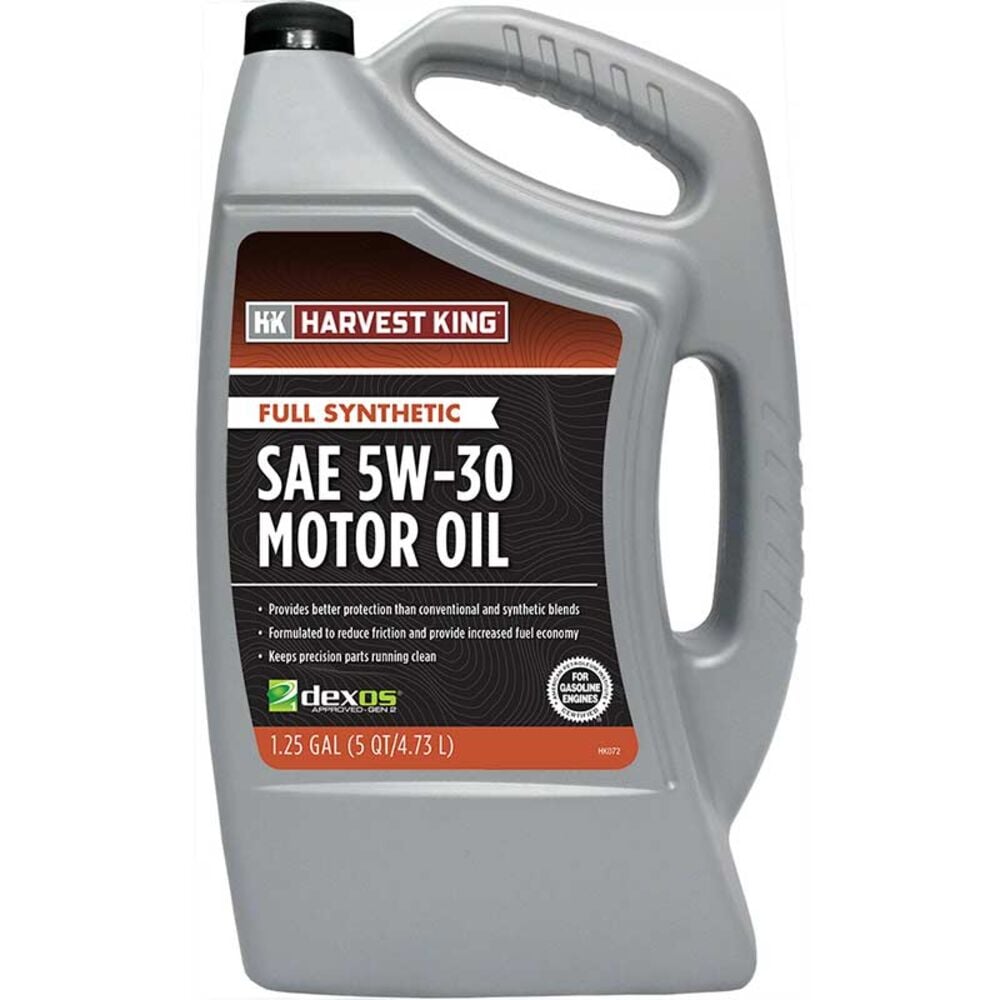 image of Full Synthetic SAE 5W30 Motor Oil, 5 qt