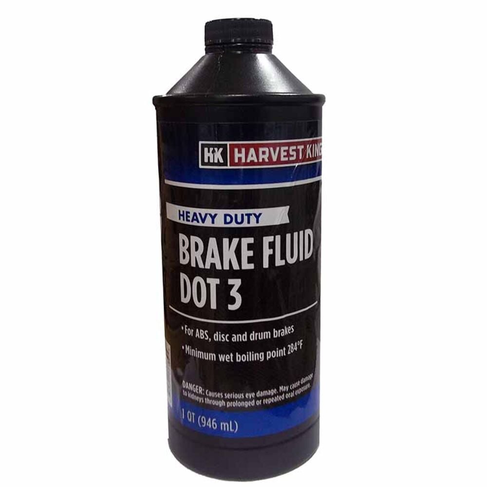 image of Heavy Duty Brake Fluid DOT 3, 1 Qt