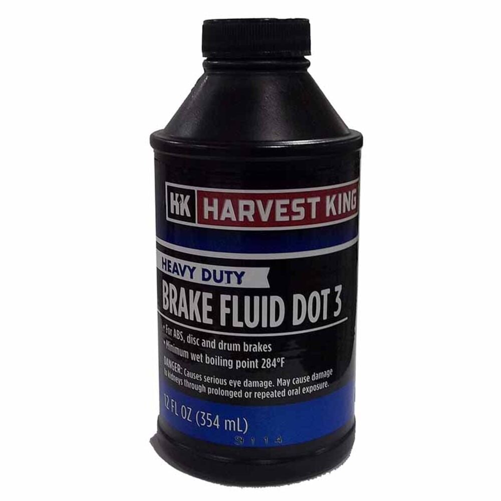 image of Heavy Duty Brake Fluid DOT 3, 12 oz