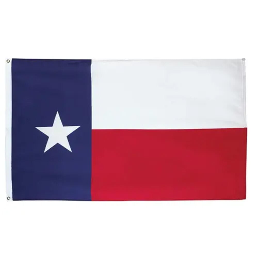 image of 3 ft x 5 ft Polyester Texas State Flag