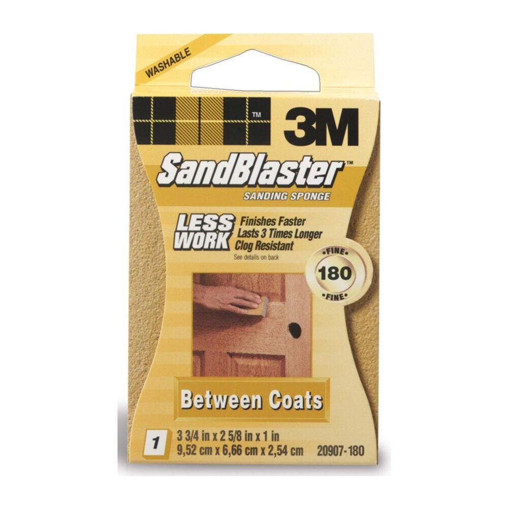 image of 180 Grit SandBlaster Between Coats Sanding Sponge Block