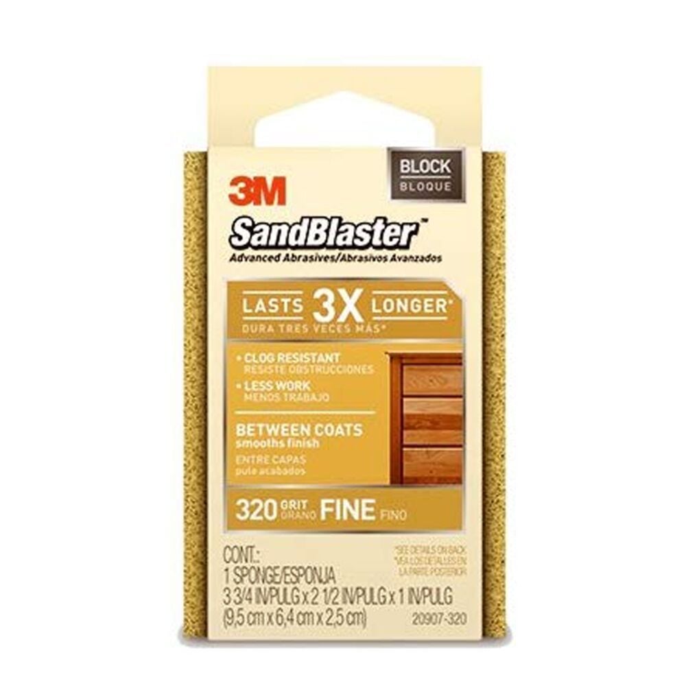 image of 320 Grit SandBlaster Between Coats Sanding Sponge Block