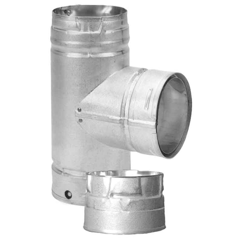 image of PelletVent 3-in Tee with Clean-Out Cap
