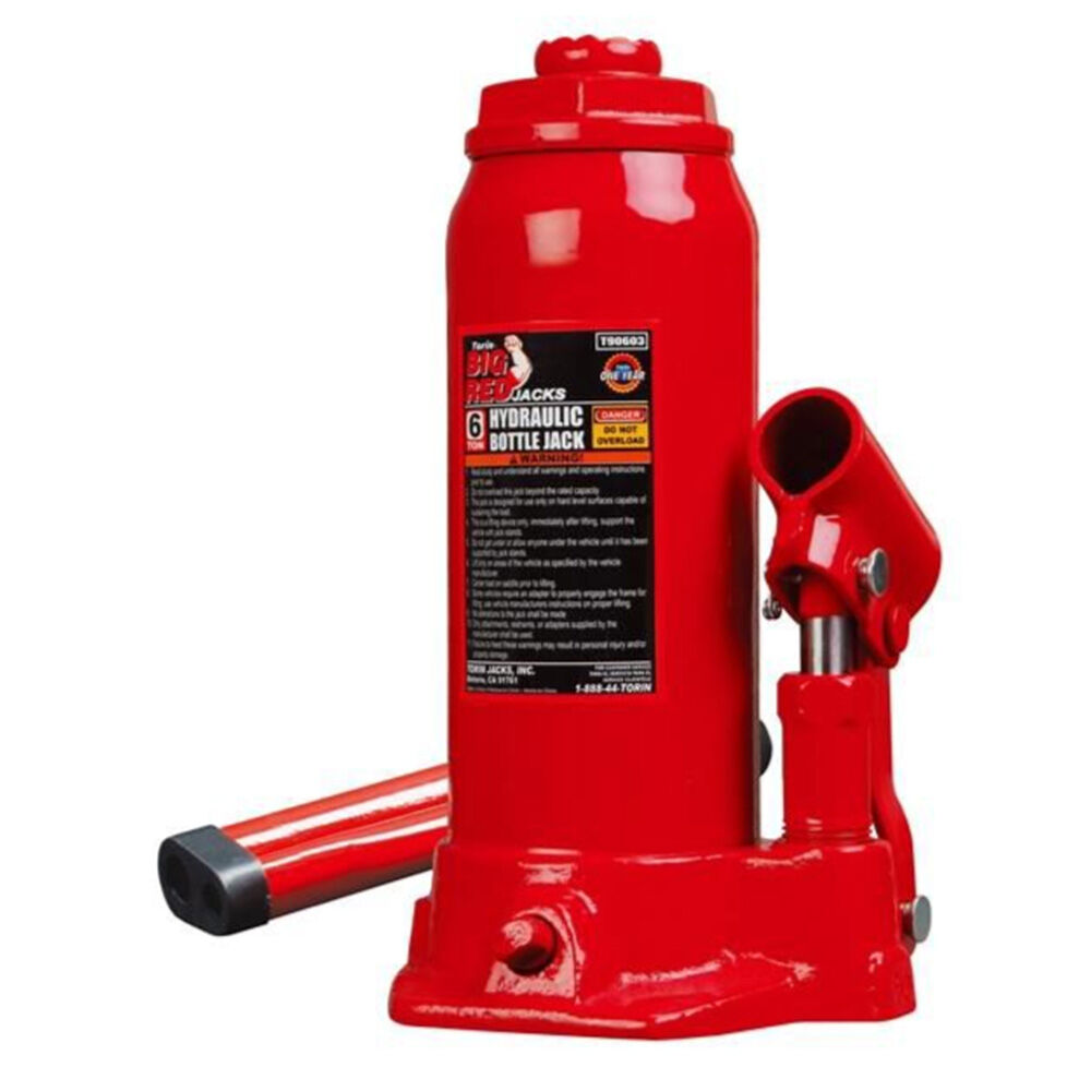 image of 6 Ton Big Red Hydraulic Bottle Jack