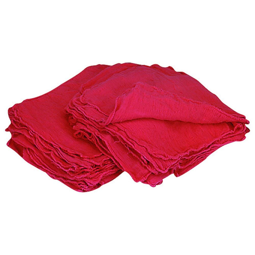 image of Shop Power Red Shop Towels, 50 pack