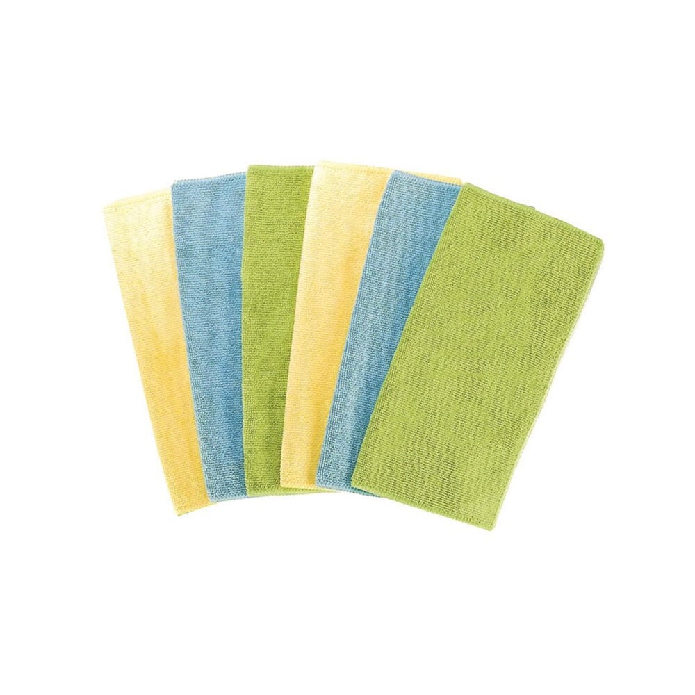 image of 24 Pack Multi-Colored Microfiber Towels