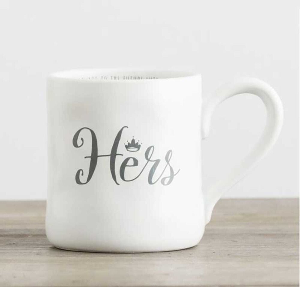 image of Hers' Hand-Thrown Mug