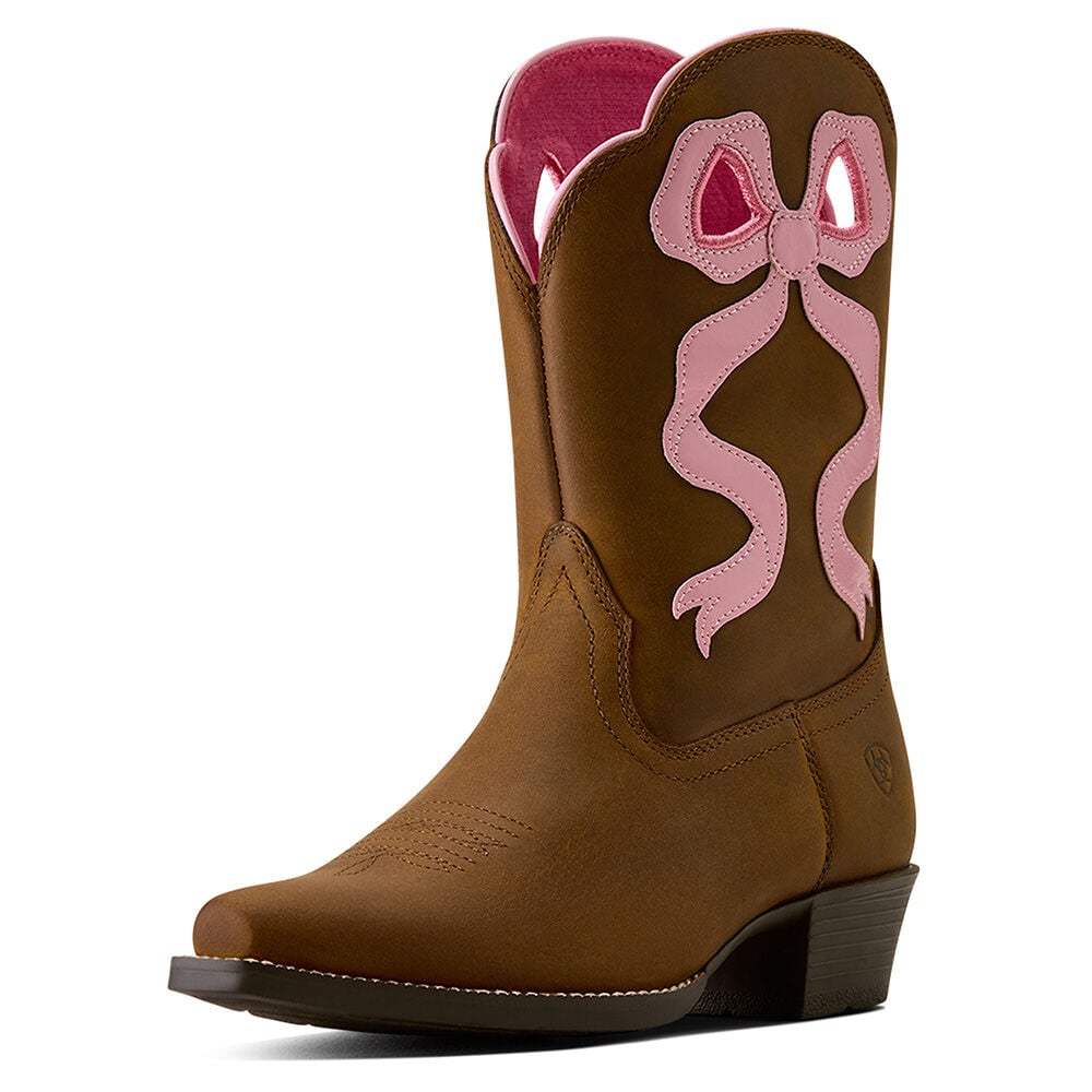 image of Youth Lil Beaux D Toe Western Boot