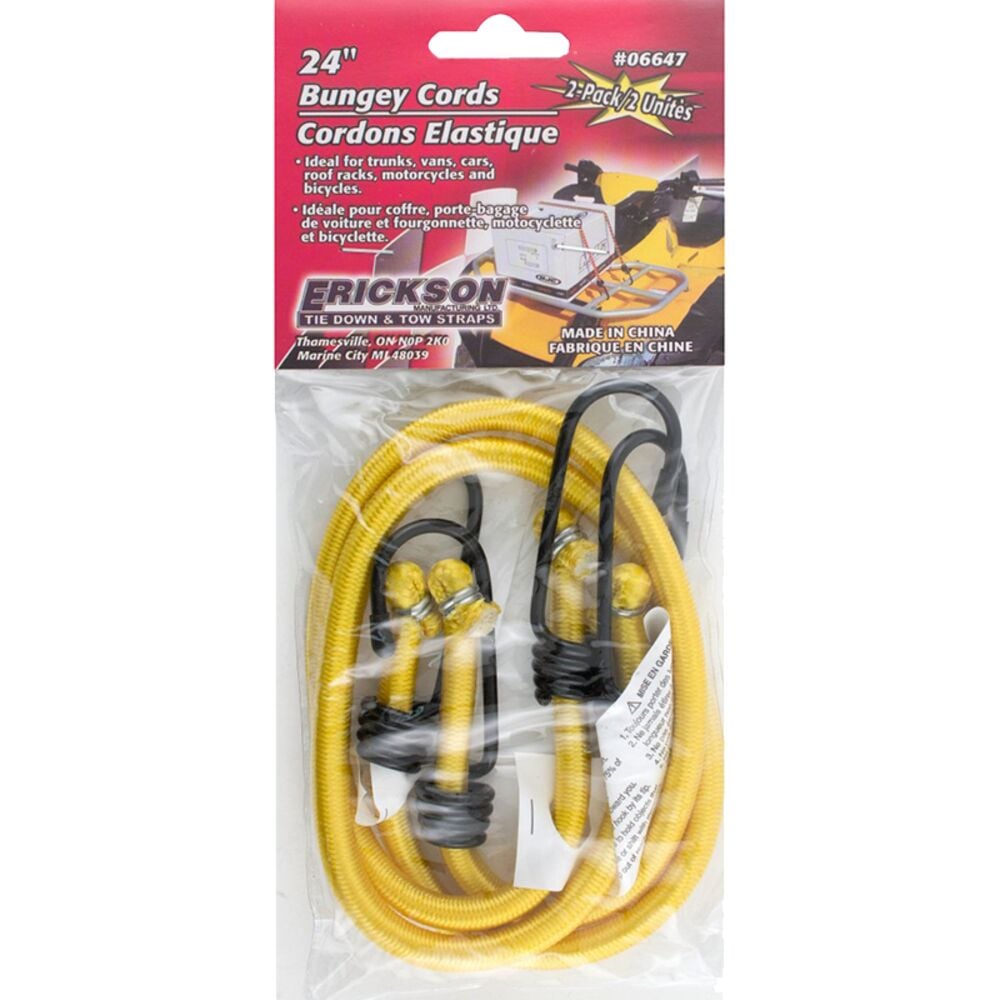image of Bungee Cord, 24 in, 2 count