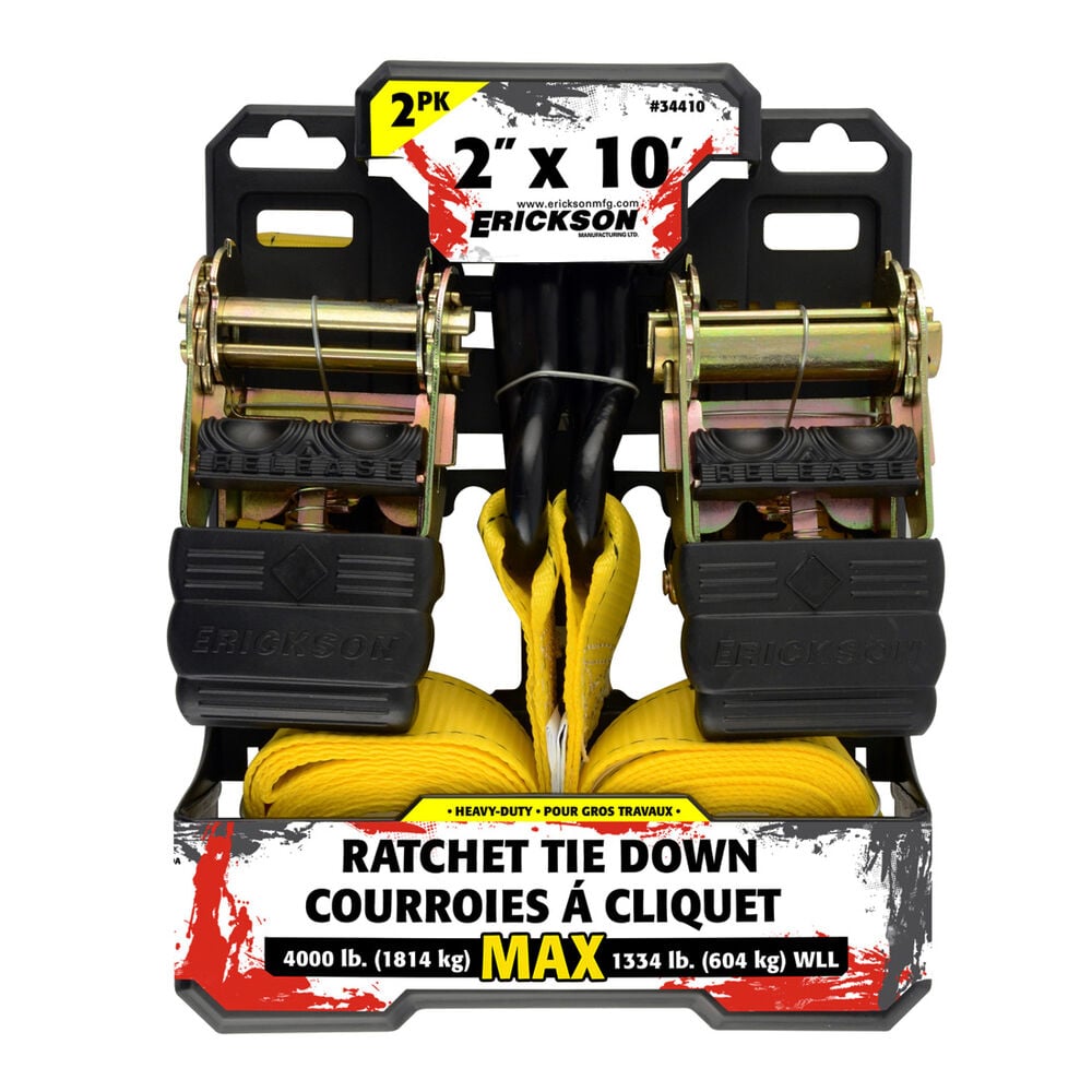 image of Ratchet Strap, 2 count, 10 ft